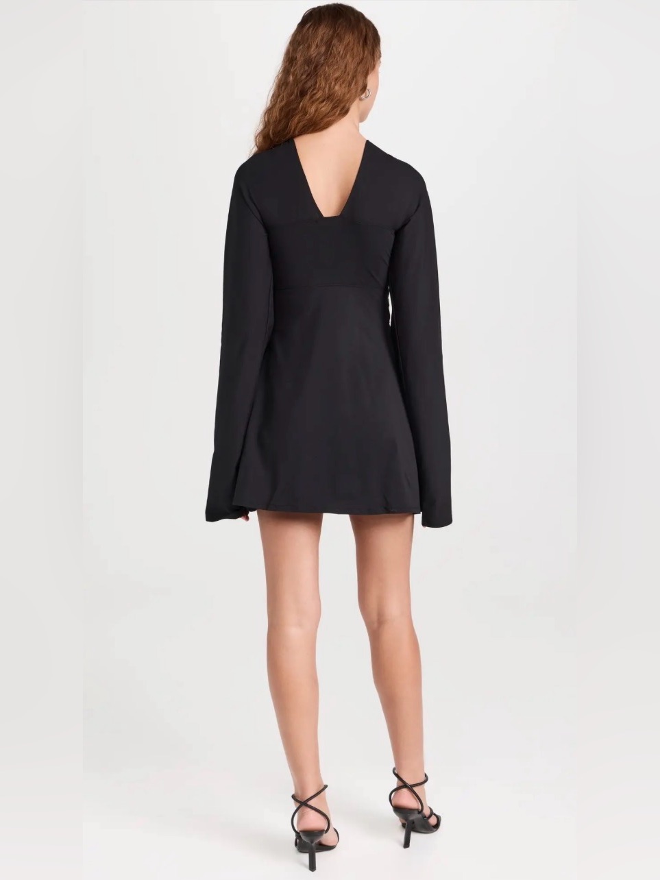 Nwt Beaufille Black Dress With Tie Detail Small — image 4 of 8